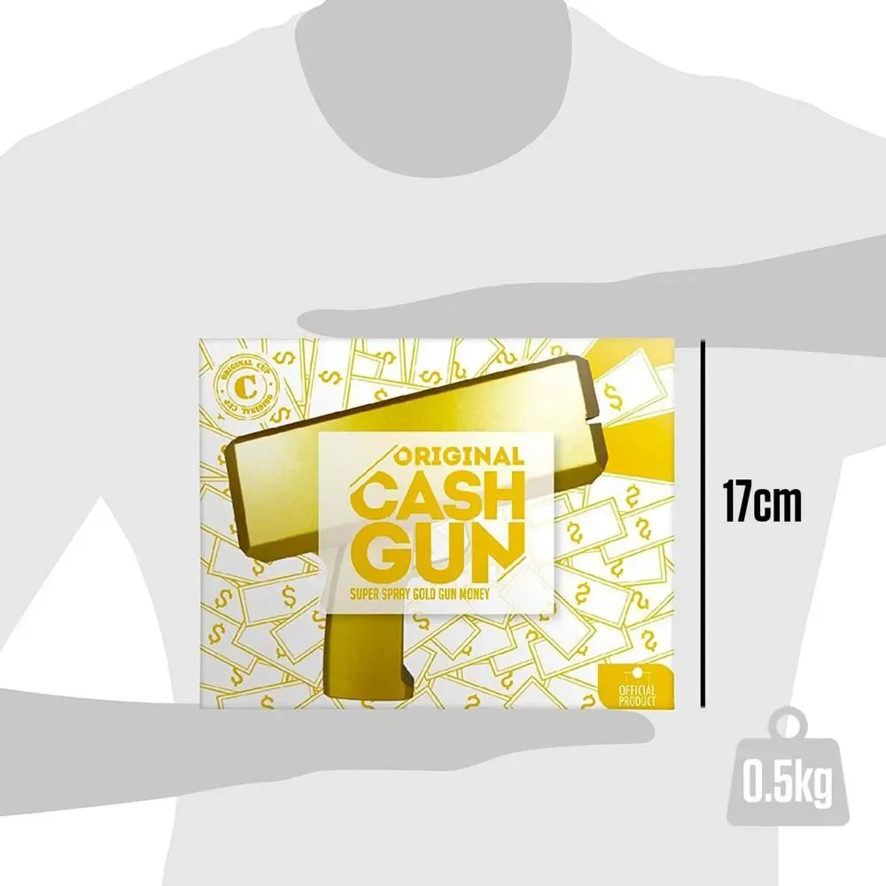 FUN Party Money G U N -Original Cash Co-Wedding FUN & ALSO Comes with Fake Bills